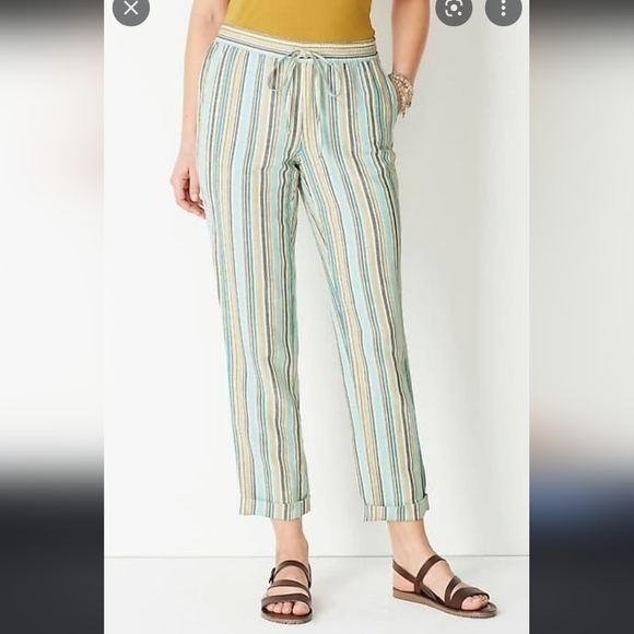 J.jill Beachcomber drawstring pants - Picture 1 of 7